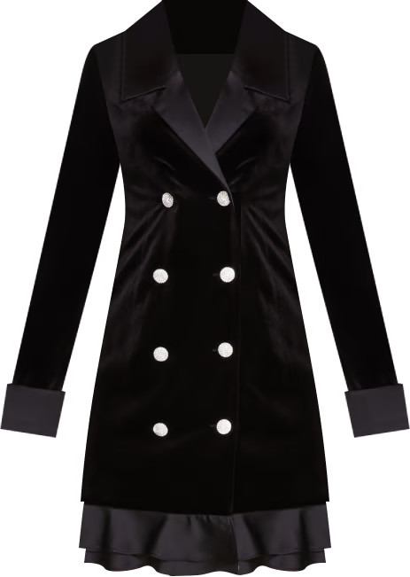 Women's Velvet Blazer Dress | Macy's