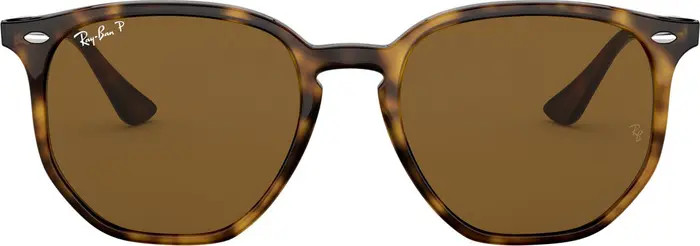 Ray-Ban 54mm Polarized Round Sunglasses | Nordstrom | Nordstrom