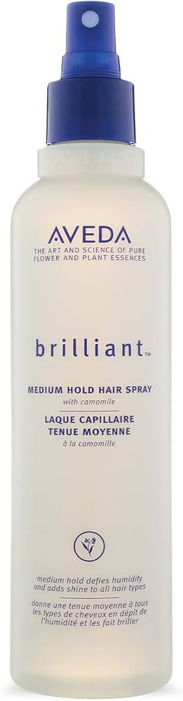 Aveda Brilliant Medium Hold Hair Spray | Non-Aerosol Spray | Anti-Humidity | Adds Shine | for All... | Amazon (US)
