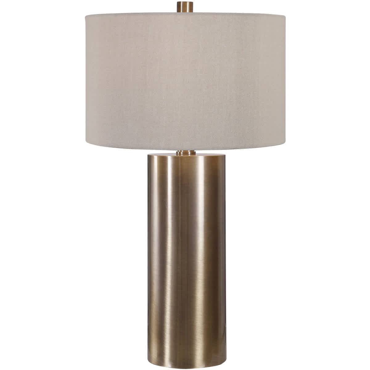 Uttermost 26384-1 Taria 32 inch 150 watt Brushed Brass Table Lamp Portable Light one_size | 1729471 | Lowe's