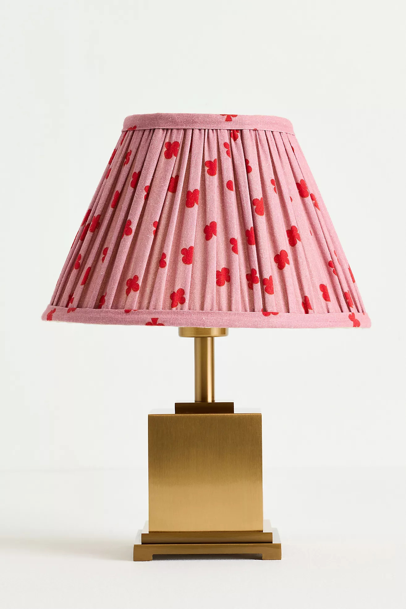 Pooky The Walter Cordless Rechargeable Metal Ruched Shade Table Lamp | Anthropologie (US)