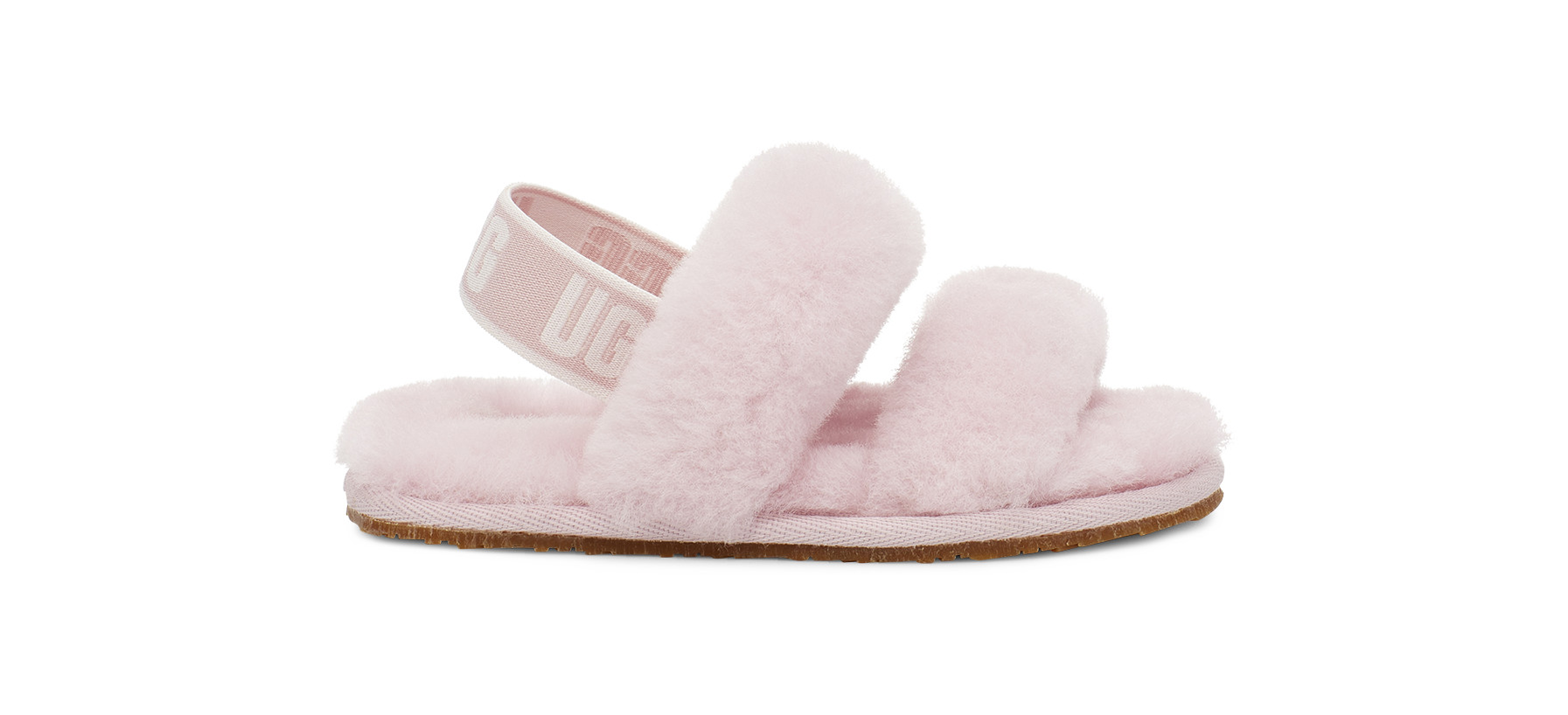 UGG Toddlers' Oh Yeah Sheepskin Slippers in Seashell Pink, Size 9 | UGG (US)