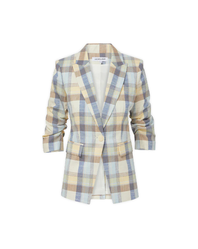 Clayton Plaid Dickey Jacket | Veronica Beard