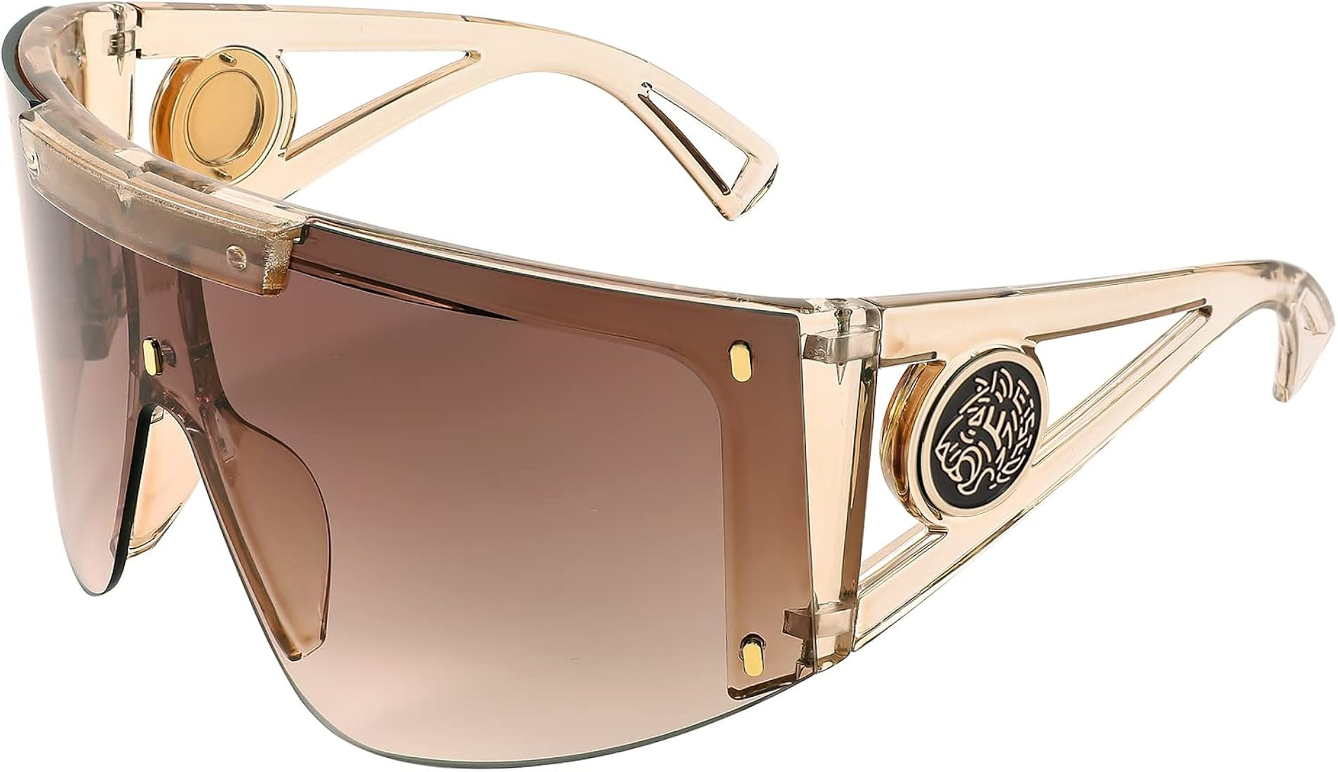 FEISEDY One Piece Oversized Sunglasses for Men Women Big Shades Wrap Shield Sunglasses for Cyclin... | Amazon (US)