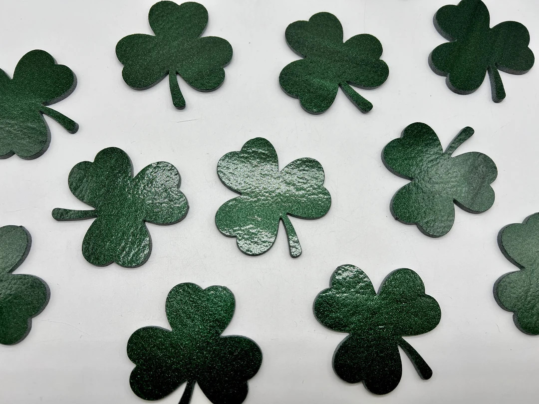 COE90 60mm Shamrock cut on 3mm Aventurine Green! 2 Pack! | Etsy (US)