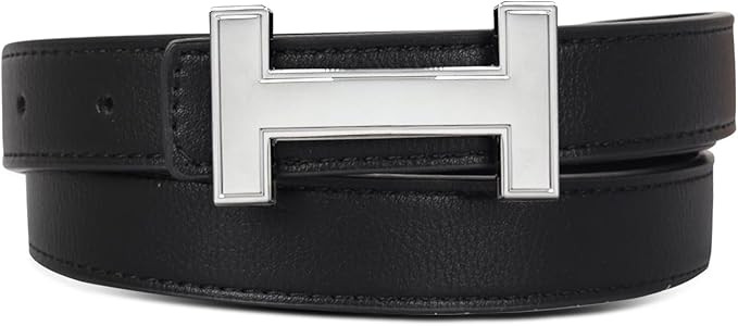 EXTREE Gold Buckle Belts for Women, Fashion Waist Band, Elegant Ladies' Belt, Gift for Women,Idea... | Amazon (US)