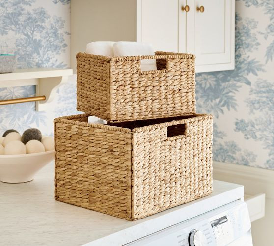 Savannah Handwoven Seagrass Utility Baskets | Pottery Barn (US)