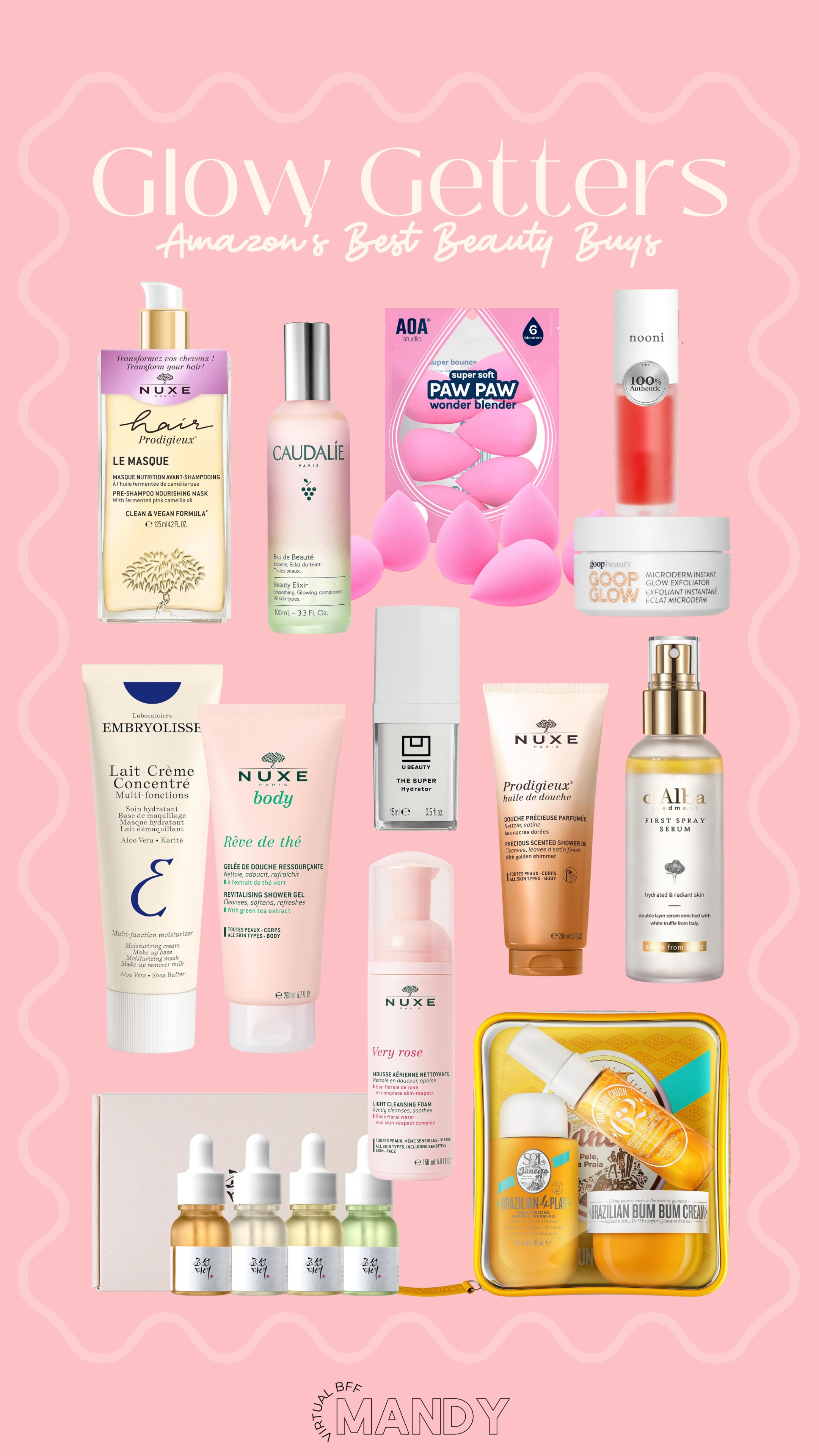 Amazon Best Beauty Buys! 

Amazon beauty - Holiday Gift guide - gift inspo - gifts for her - beauty - makeup - skincare - hair products 

#LTKBeauty #LTKHoliday #LTKGiftGuide