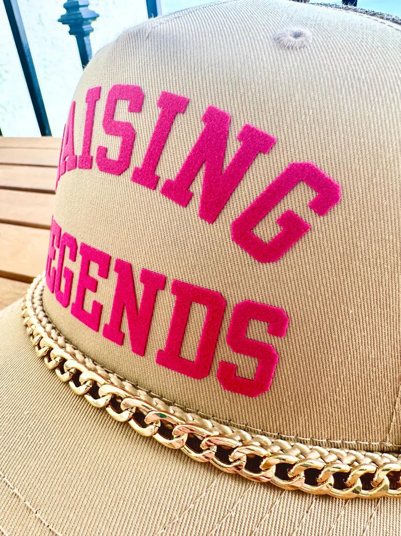 Raising Legends Khaki Trucker Hat - Etsy | Etsy (US)