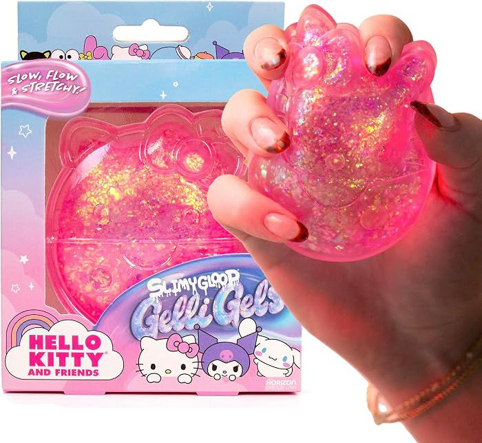 Hello Kitty\u00ae and Friends SLIMYGLOOP Gelli Gels \u2013 Hello Kitty, Slow Rising Sensory Squee... | Amazon (US)