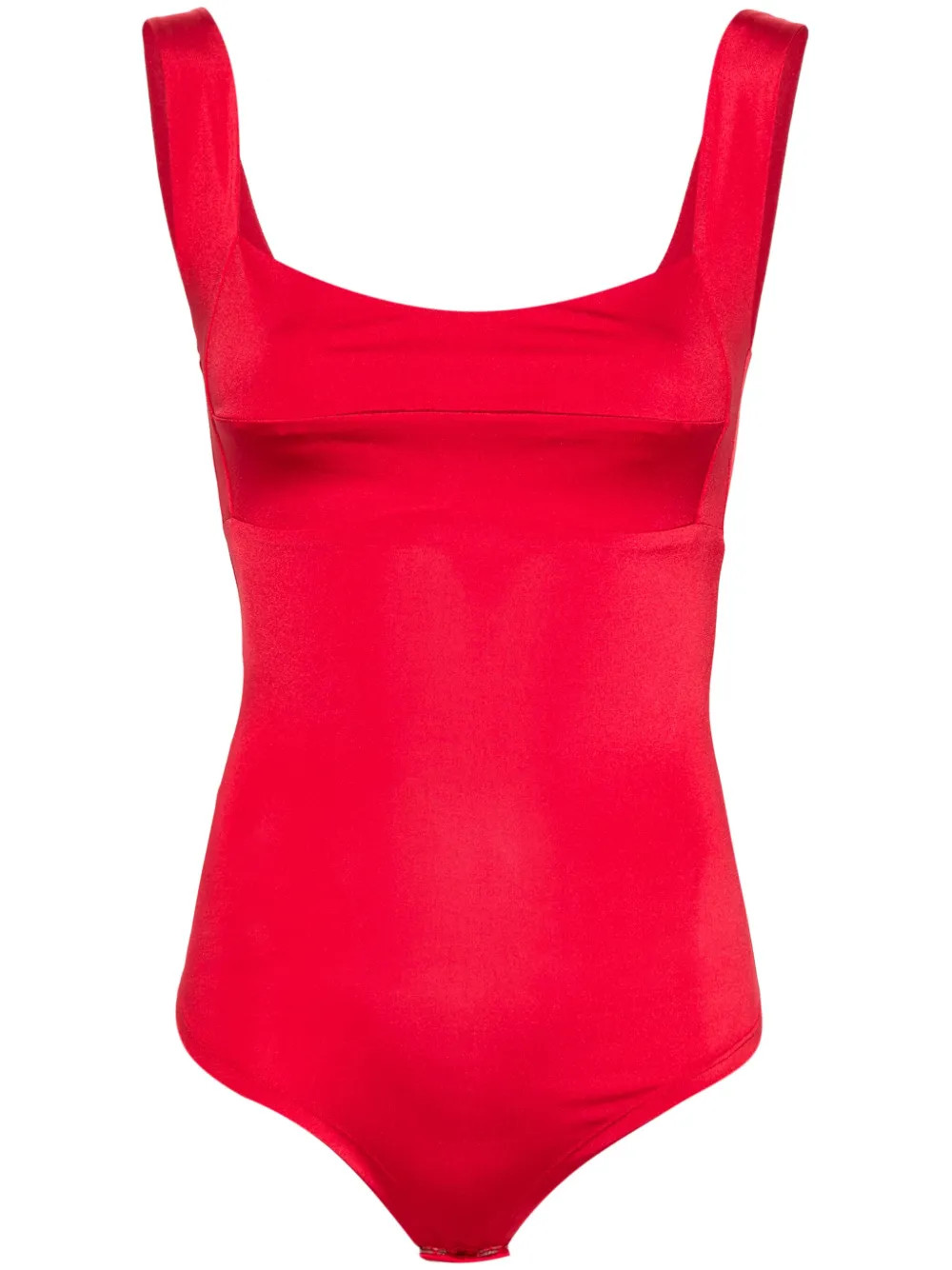 Atu Body Couture square-neck bodysuit - Red | Farfetch Global