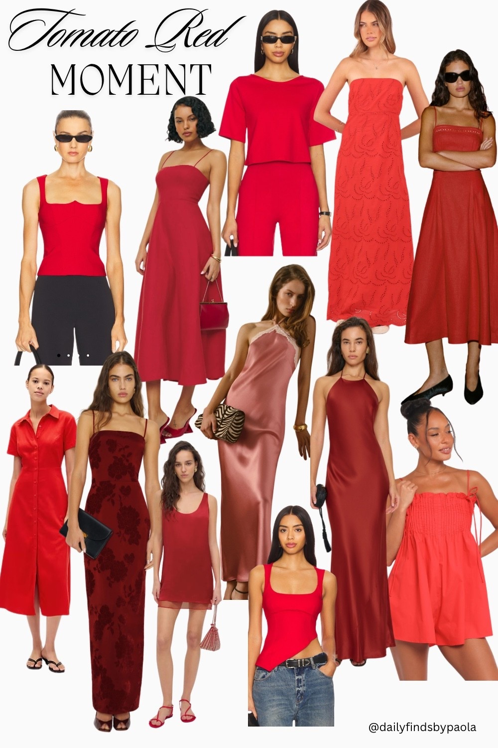 Tomato red is the standout shade carrying us into 2026 — warm, modern, and effortlessly confident.

#LTKSeasonal #LTKootd #LTKU