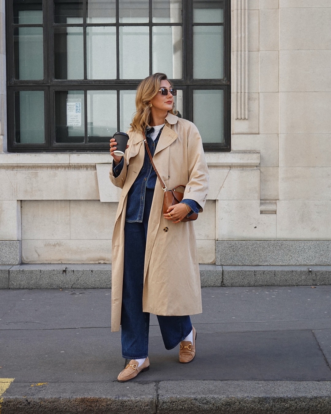 A classic combination for spring - double denim and tan accessories 🤎

#LTKspring #LTKuk #LTKeurope