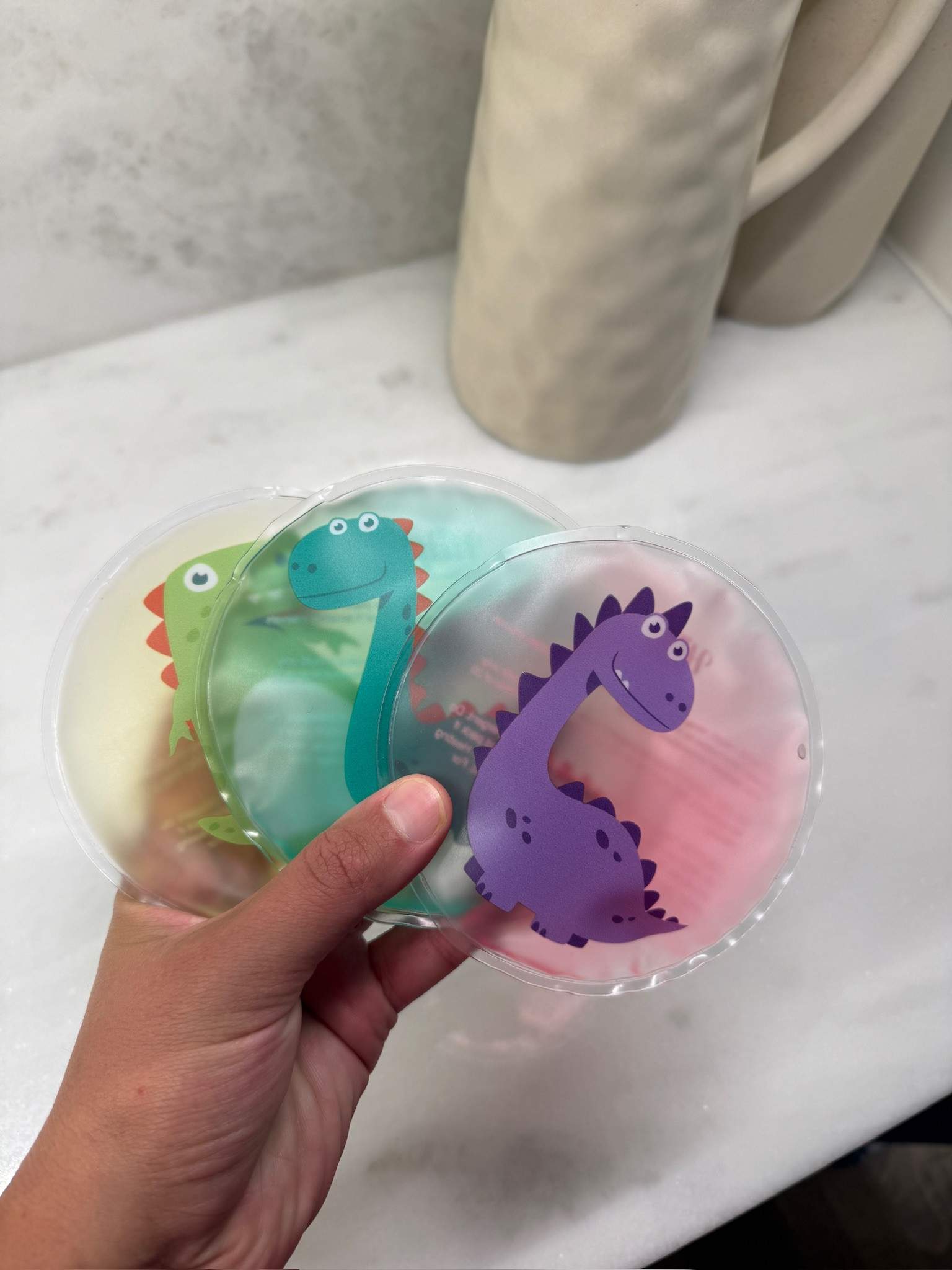 Kids ice packs 🧊

Hilph, reusable ice packs, kids ice packs, sick kids, dinosaur design, baby, first aid, boy mom, Grace White

#LTKmomlife #LTKHome #LTKKids