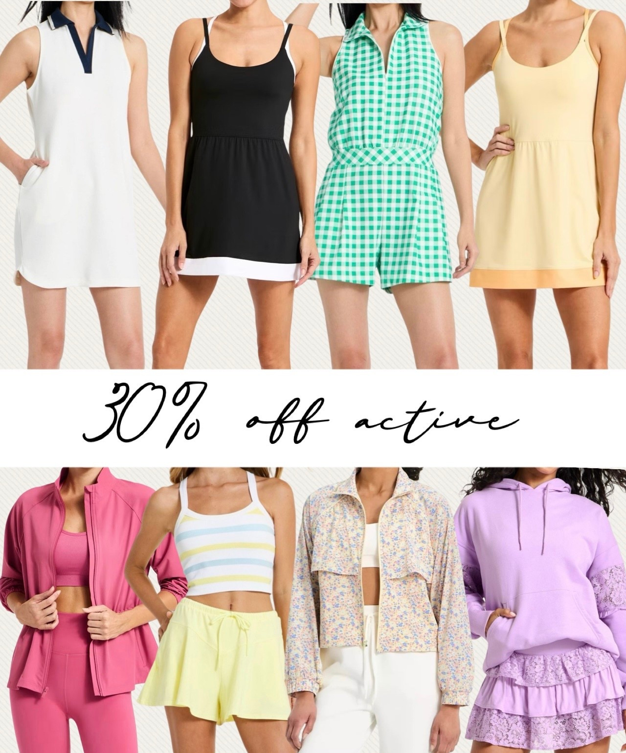 Women's activewear 30% off! Ends tonight!
.


#LTKSaleAlert #LTKfitnessgoals #LTKActive