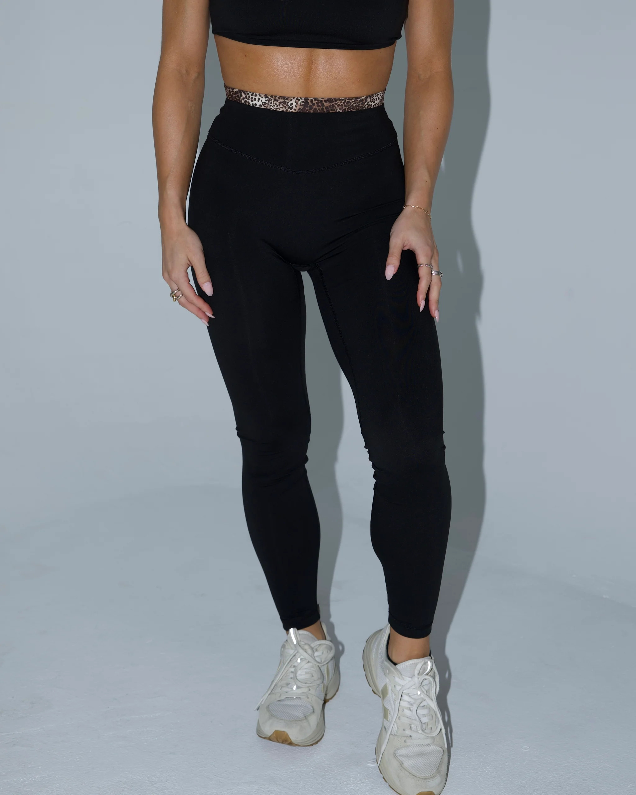Layered Sculpt Pant - Wild Side & Black | Liaison the Label