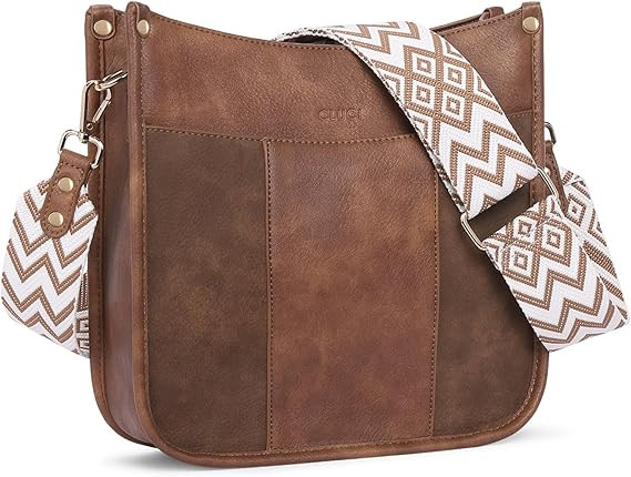 CLUCI Crossbody Bags For Women Trendy Fashion Shoulder Bag Vegan Leather Purses For Women with Tw... | Amazon (US)