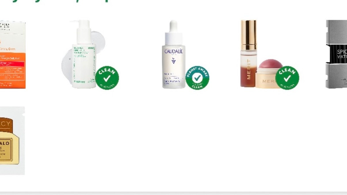 My Sephora friends and family sale cart - skincare favorites and restock