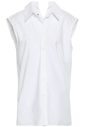 Cotton-poplin shirt | The Outnet (APAC)