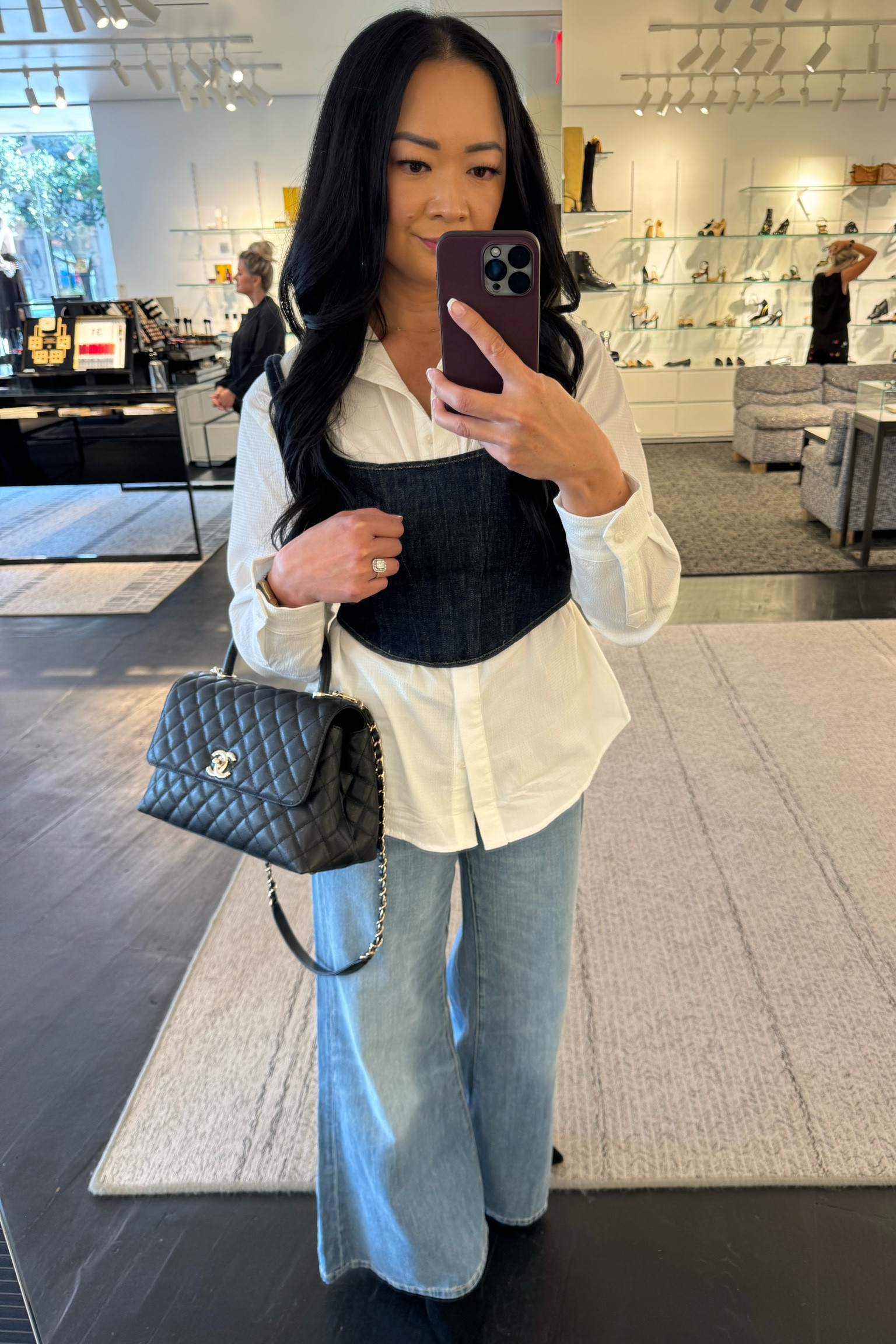 LTKCon OOTD 


Banana republic, revolve, fall outfits, corset, denim jeans 

#LTKstyletip #LTKCon #LTKover40