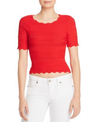 leRumi
           
   
               
                   Emery Scalloped Knit Top | Bloomingdale's (US)