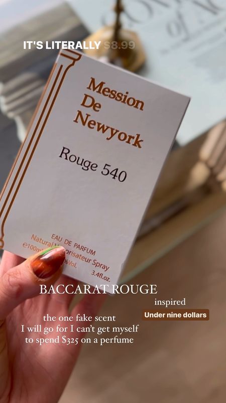 Under $10! Baccarat rouge inspired perfume Amazon review @meggquist 

#LTKfindsunder50 #LTKstyletip #LTKbeauty