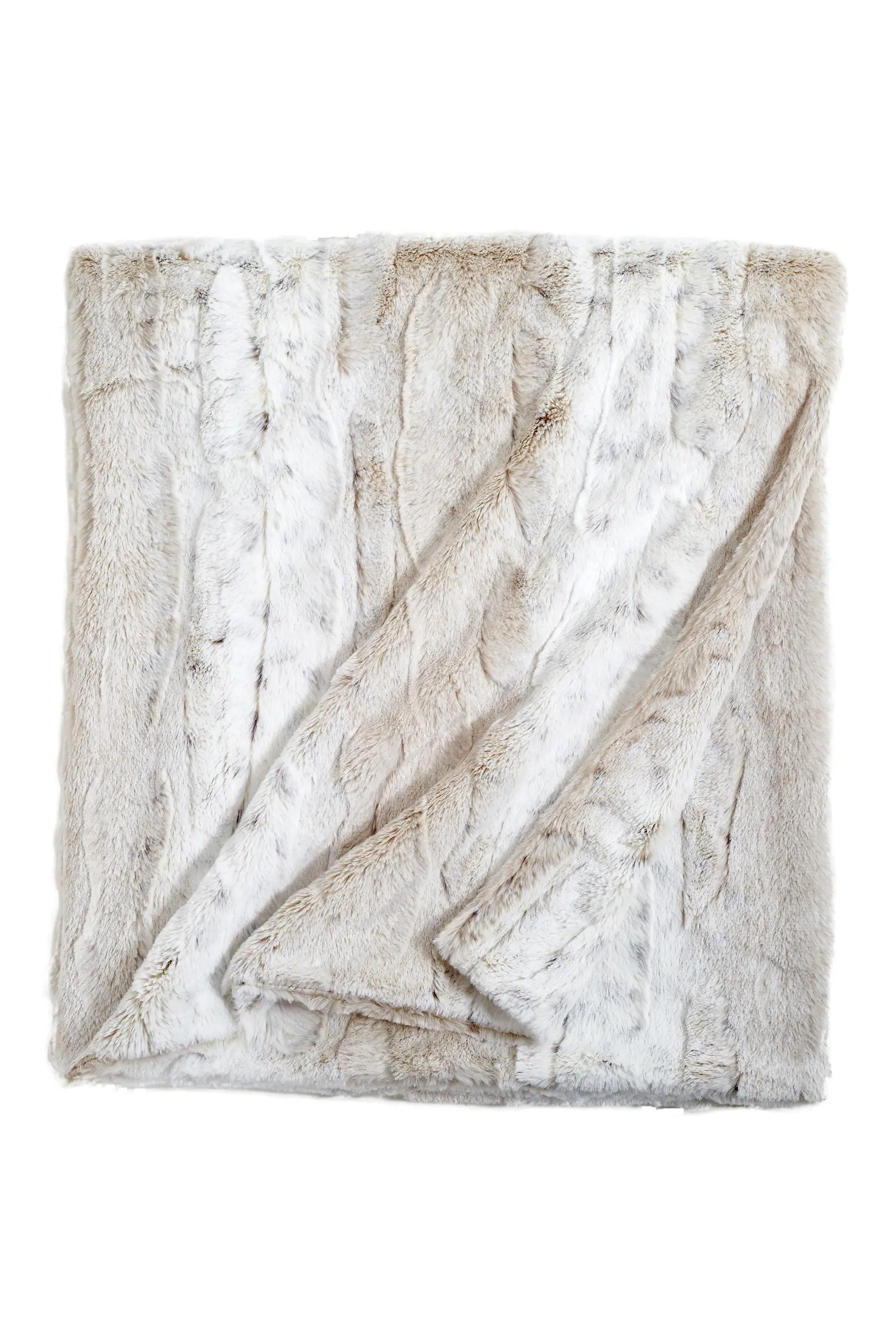 Peri Home Snow Leopard Print Faux Fur Throw Blanket | Nordstrom | Nordstrom