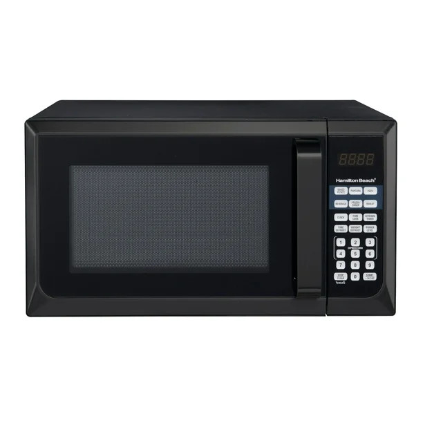 Hamilton Beach Stainless Steel 0.9 Cu. Ft. Black Microwave Oven | Walmart (US)