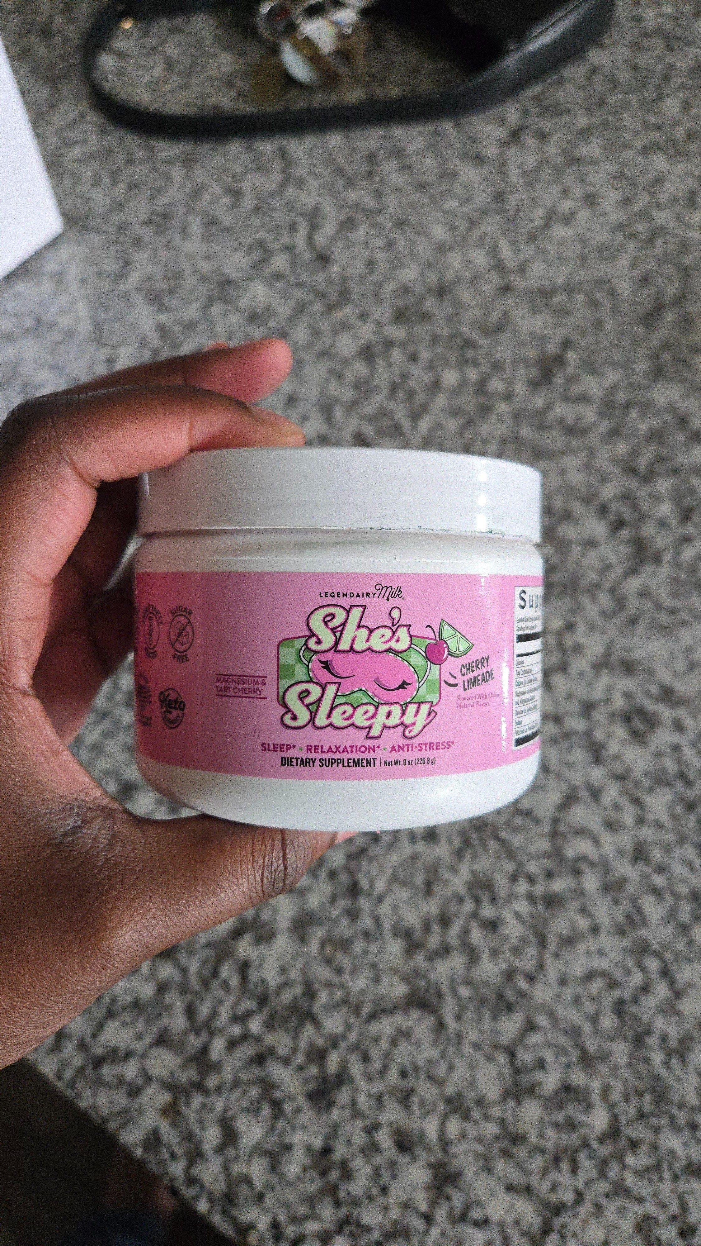Legendairy Milks Shes So Sleepy helps with sleep. I slept through most of the night. When I woke up for a brief moment, I almost immediately went back to sleep.

#LTKselfcare #LTKFindsUnder50