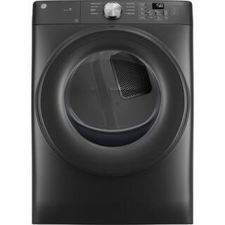 7.8 cu. ft. vented Smart Front Load Electric Dryer in Carbon Graphite with Wrinkle Care and Sanit... | The Home Depot