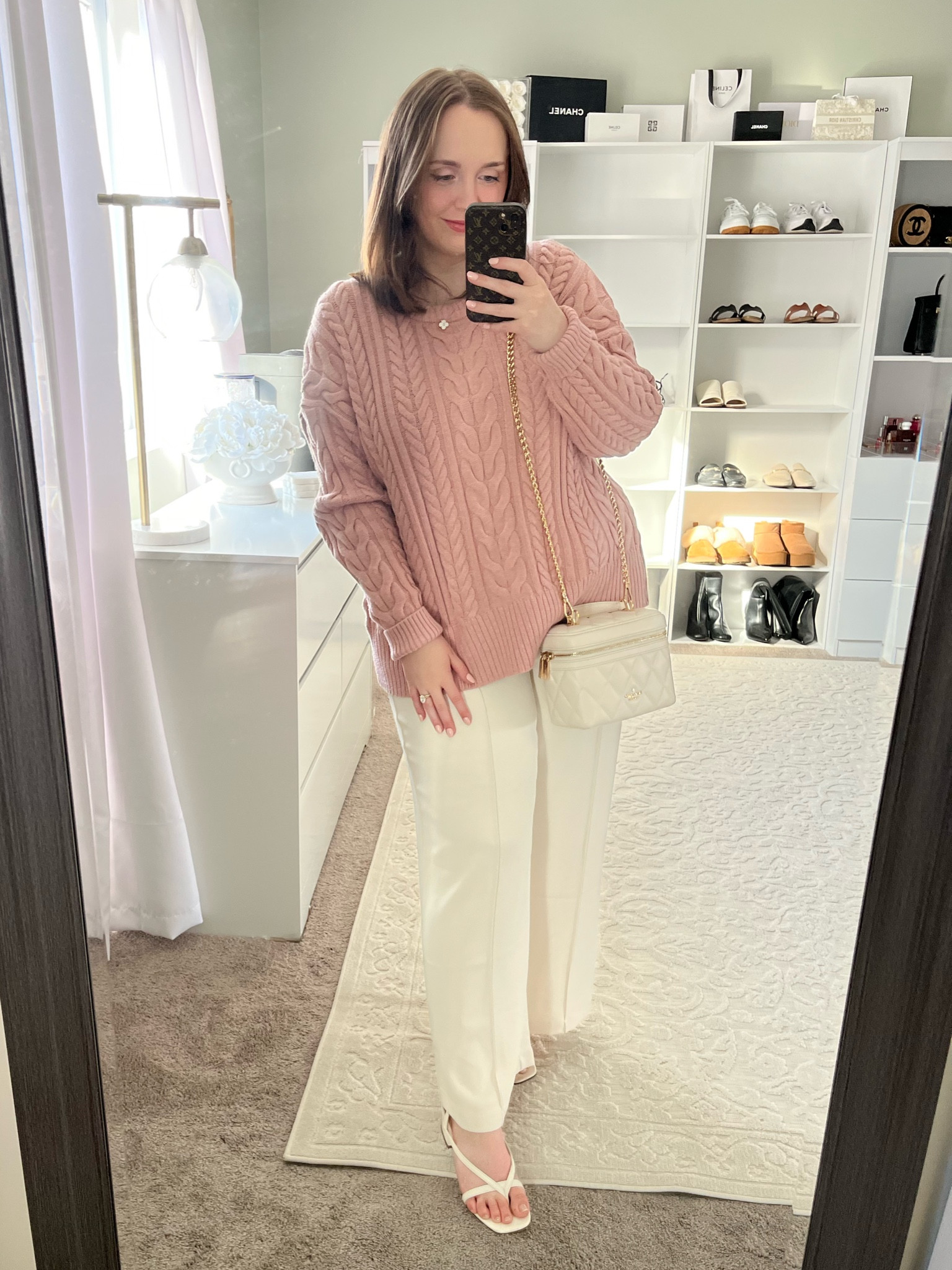 Date night outfit 💗💐✨

Spring, fashion, pink, neutrals, pastels, spring style, date night, night out, ootd, outfit inspo, midsize, style, Kate spade, white pants, summer, accessories, girly girl, vanilla girl

#LTKmidsize #LTKfindsunder50 #LTKSeasonal