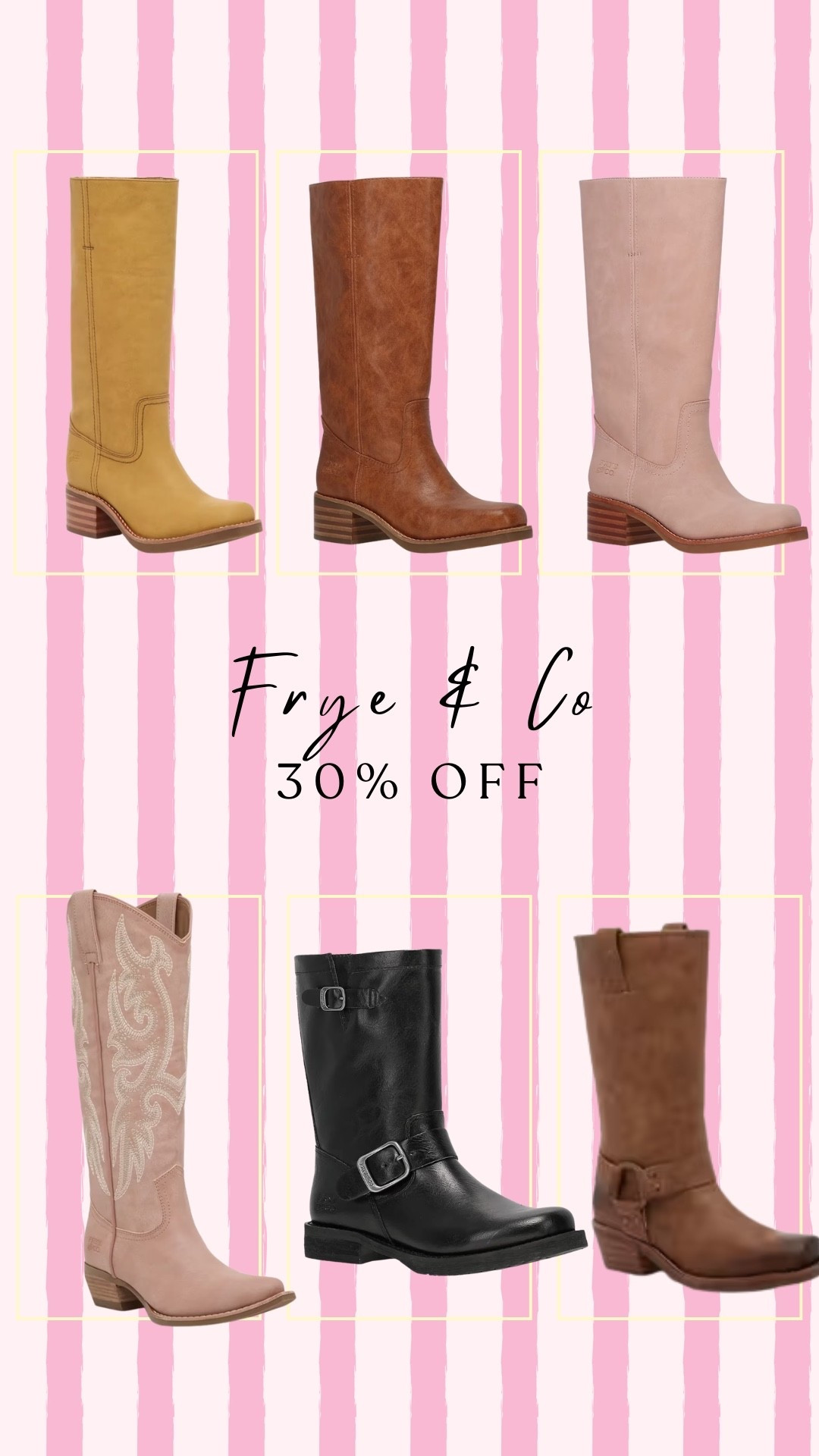 Frye and Co sale!! 30% off!

#LTKSaleAlert