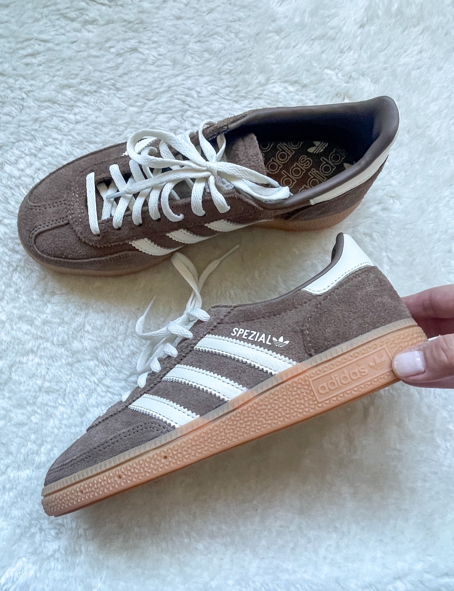 Fall sneakers 🍂🍁🍂  worth refreshing stock check for. 

Sized down a full size like the sambas. So comfortable and perfect for teaching all day! Had to check back for stock but I grabbed them when I got the notification. 

#LTKshoes #LTKfall #LTKover50style