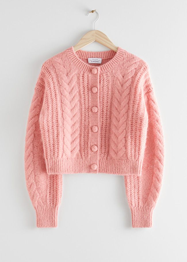 Cropped Cable Knit Cardigan | & Other Stories (EU + UK)