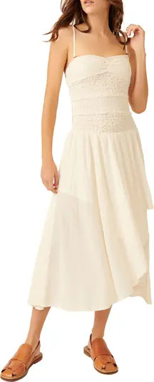 Free People Sparkling Moment Cotton Midi Sundress | Nordstrom | Nordstrom