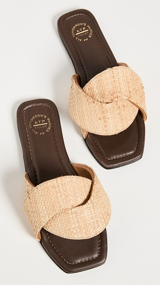 Capurso Natural Raffia Sandals | Shopbop