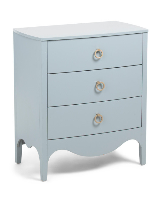 28x16x32 Lillian Swoop 3 Drawer Chest | Furniture & Lighting | Marshalls | Marshalls