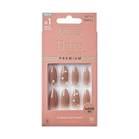 Kiss Bare but Better Premium Nails Sunny BNP52 | Walmart (US)