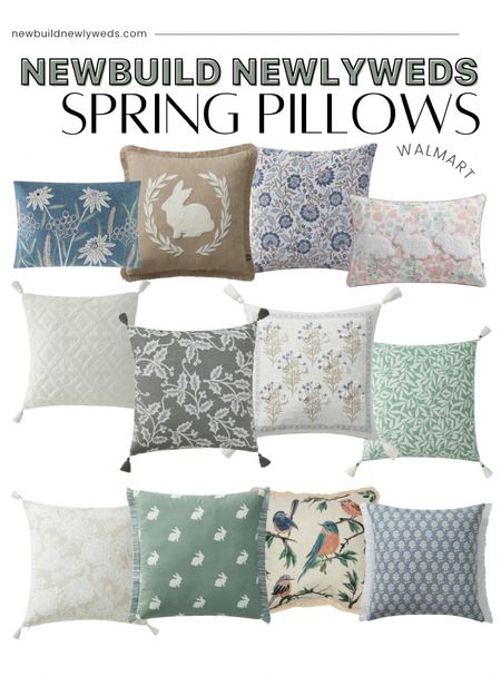 Refresh your space with some affordable spring pillows from Walmart! 

#LTKfindsunder50 #LTKSeasonal #LTKhome