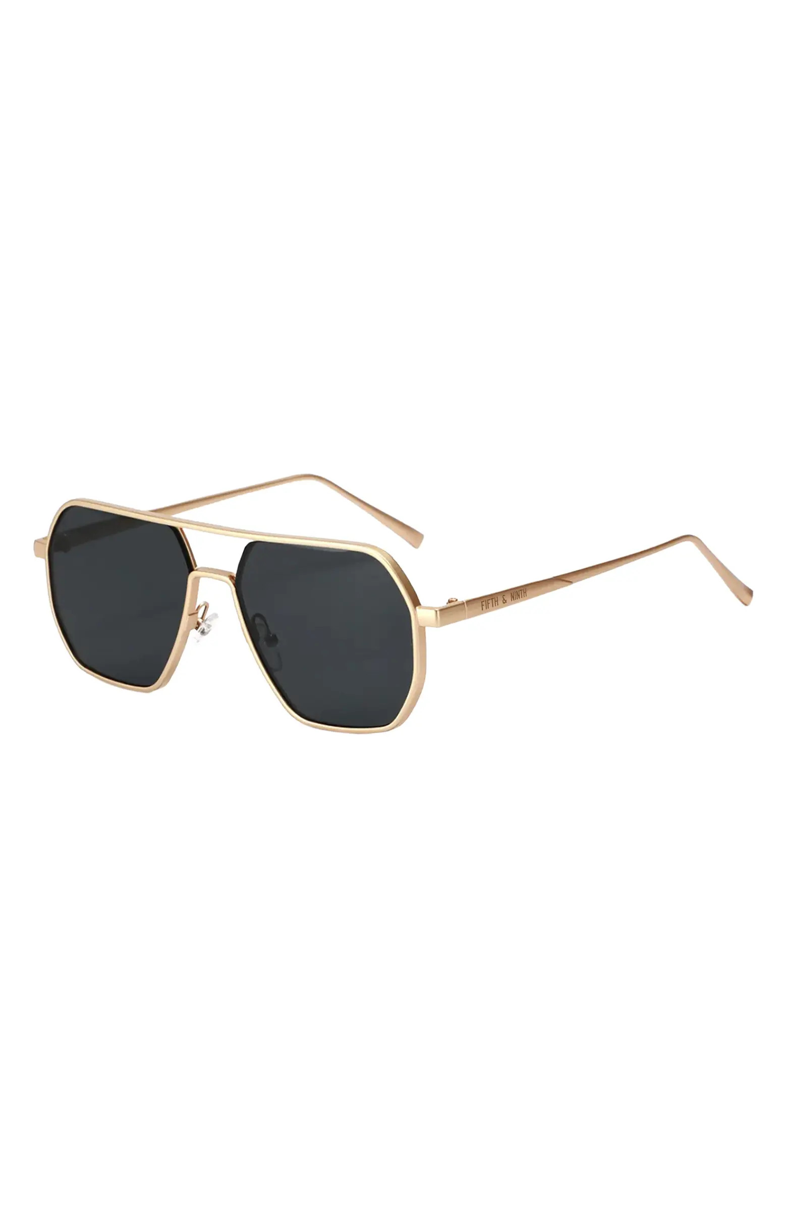 Nola 58mm Polarized Aviator Sunglasses | Nordstrom