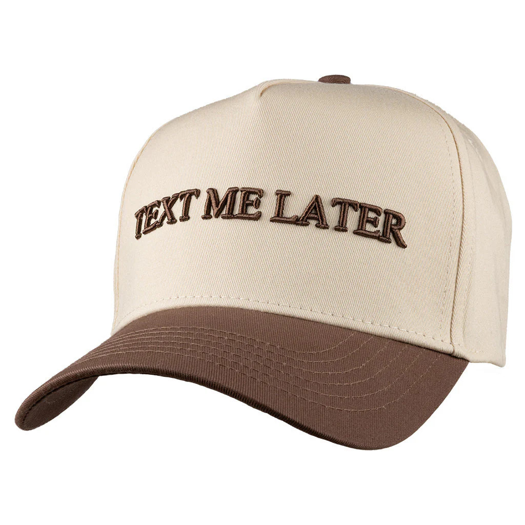 Text Me Later Hat | Walli Cases