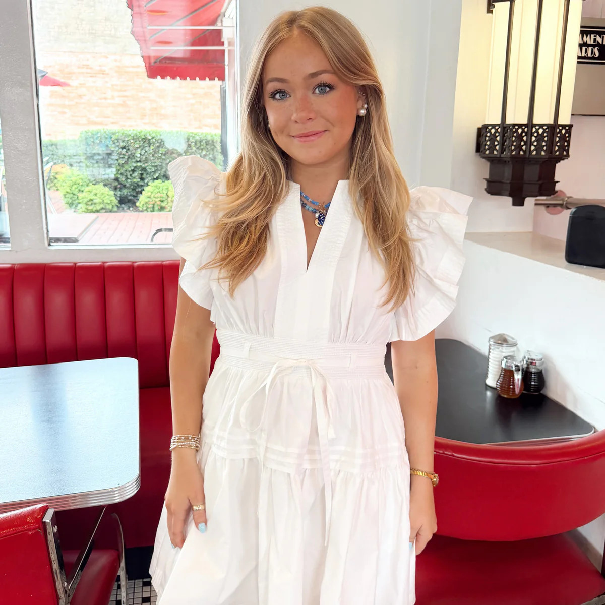 A Sweet Statement Dress - White | The Impeccable Pig