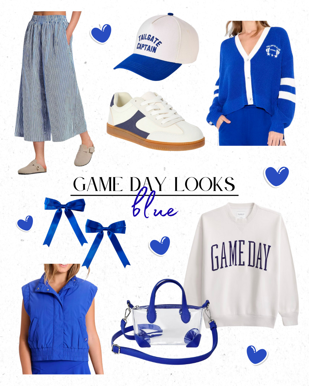 Everything you need to cheer for your team on game day! 

#gameday #momootd #millennial #womensfashion #affordablefashion #blue 

 #LTKFindsUnder100