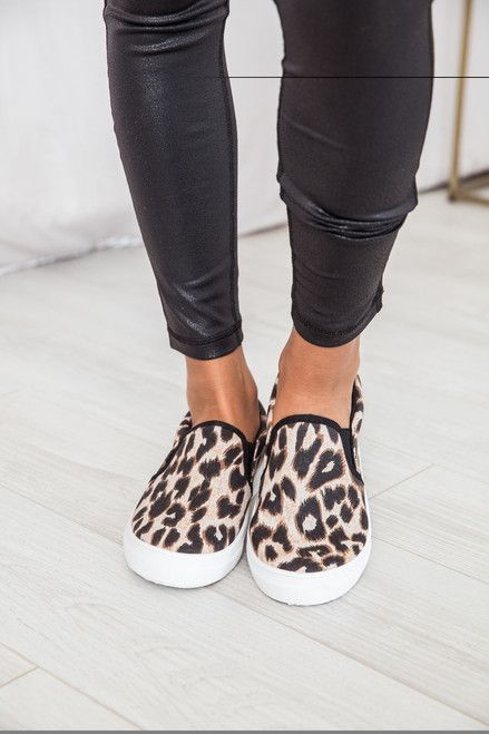 The Kathleen Sneakers Leopard | The Pink Lily Boutique