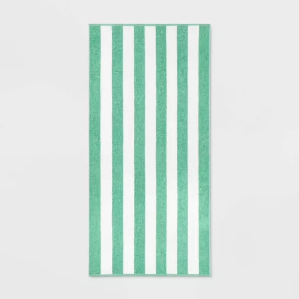Cabana Striped Beach Towel - Sun Squad™ | Target