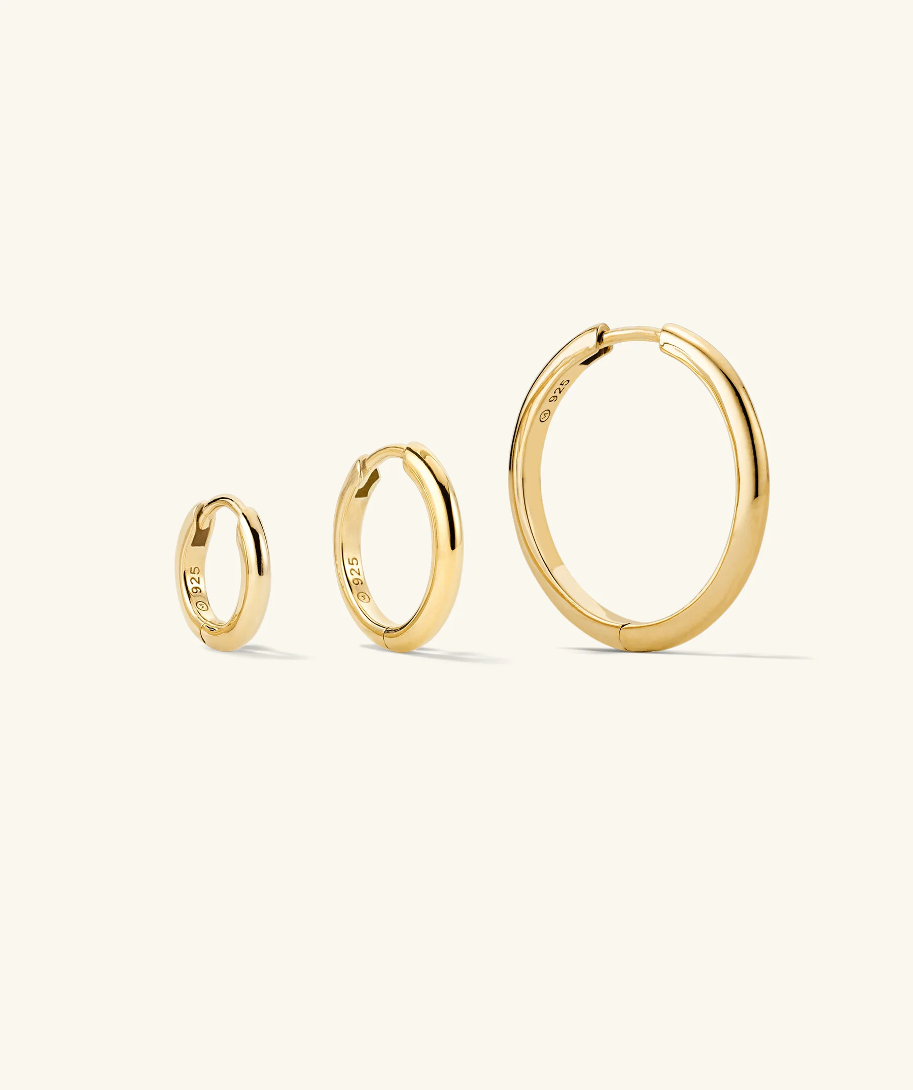 Tube Hoops Bundle | Mejuri Fine Crew