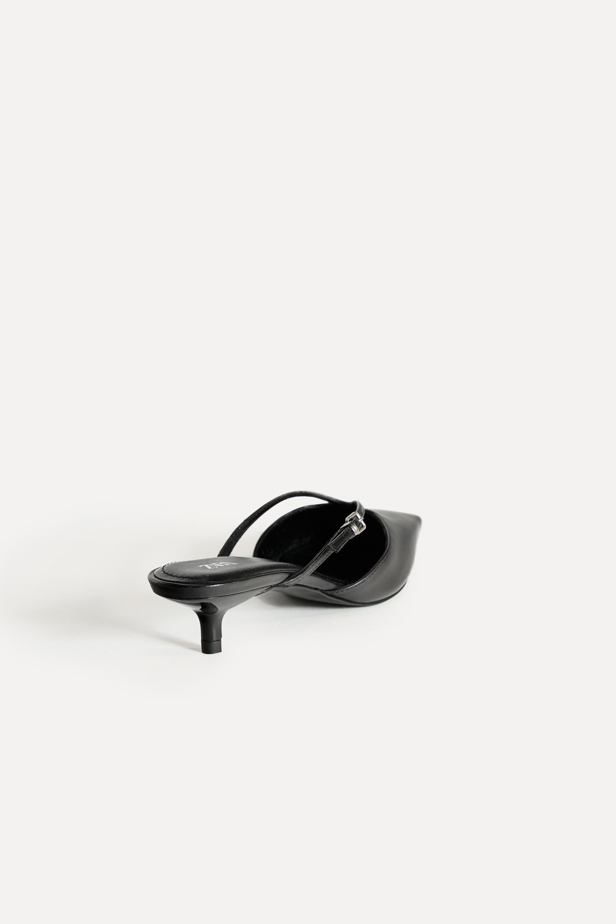 LEDERPANTOLETTE MIT ABSATZ 50TH ANNIVERSARY | Zara DE