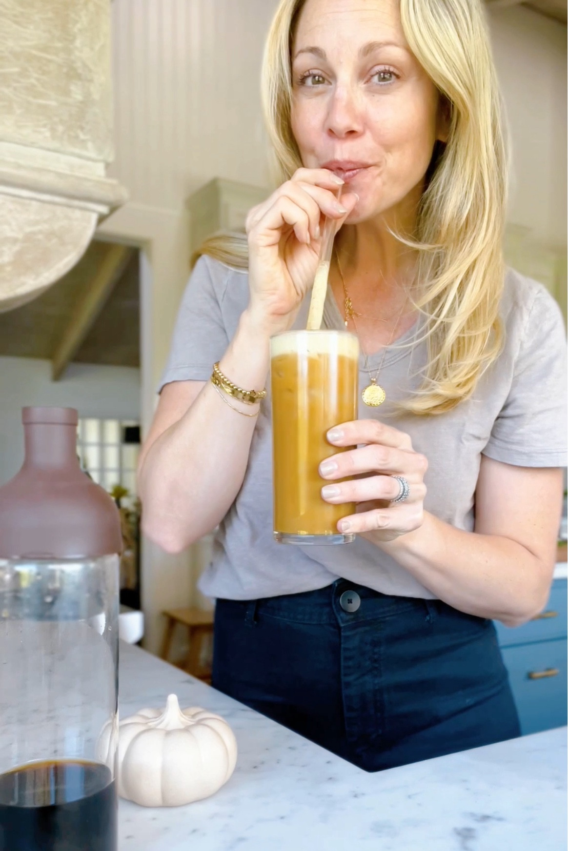 Pumpkin Spice Cold Brew! 

#LTKHome #LTKSeasonal