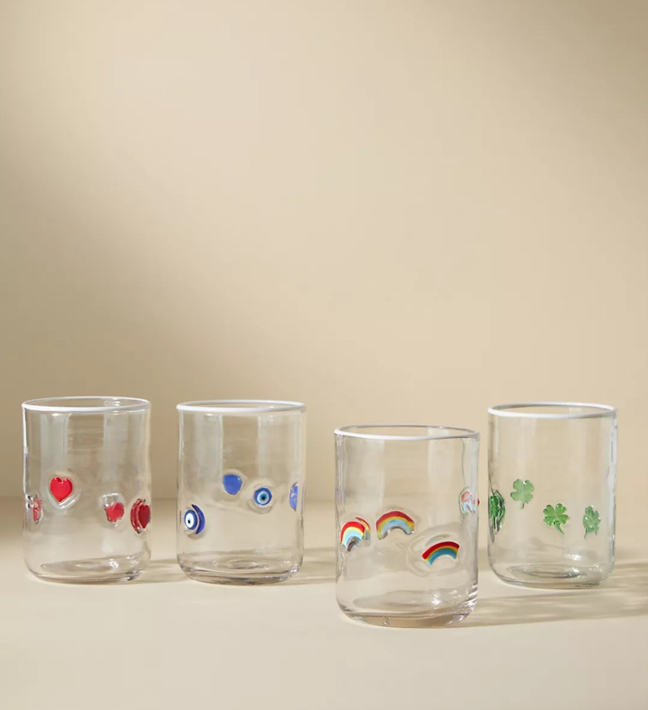 Icon Juice Glasses, Set of 4 Lucky Charm set 

#LTKhome #LTKfindsunder100 #LTKSeasonal