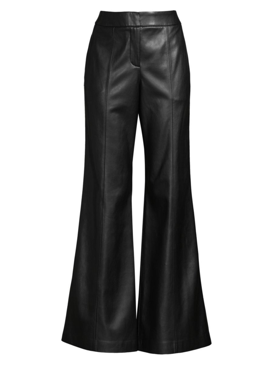 Nash Vegan Leather Flared Pants | Saks Fifth Avenue